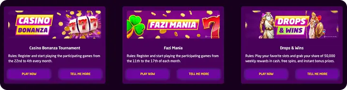 Bonuses